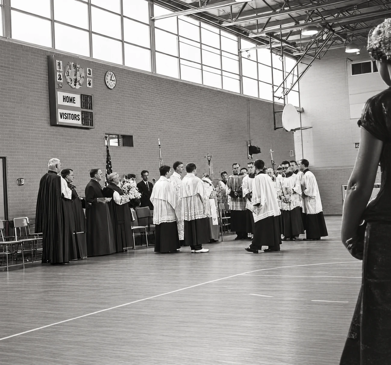 Bénédiction de l’école — 1958
