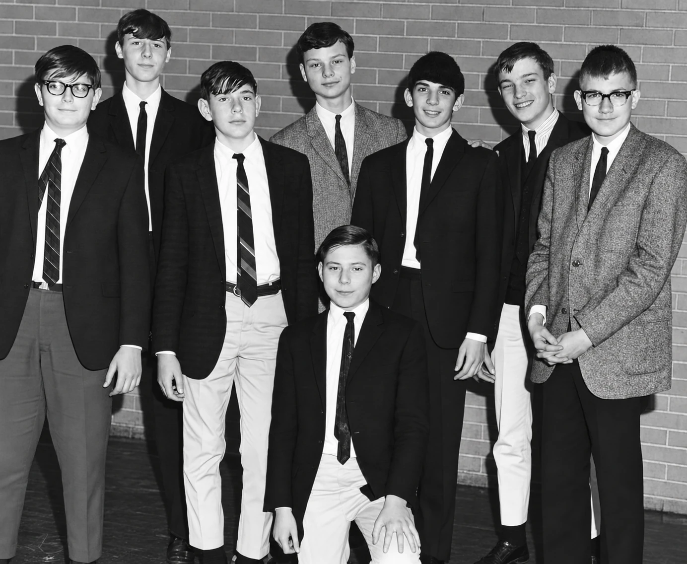 Un groupe d’élèves