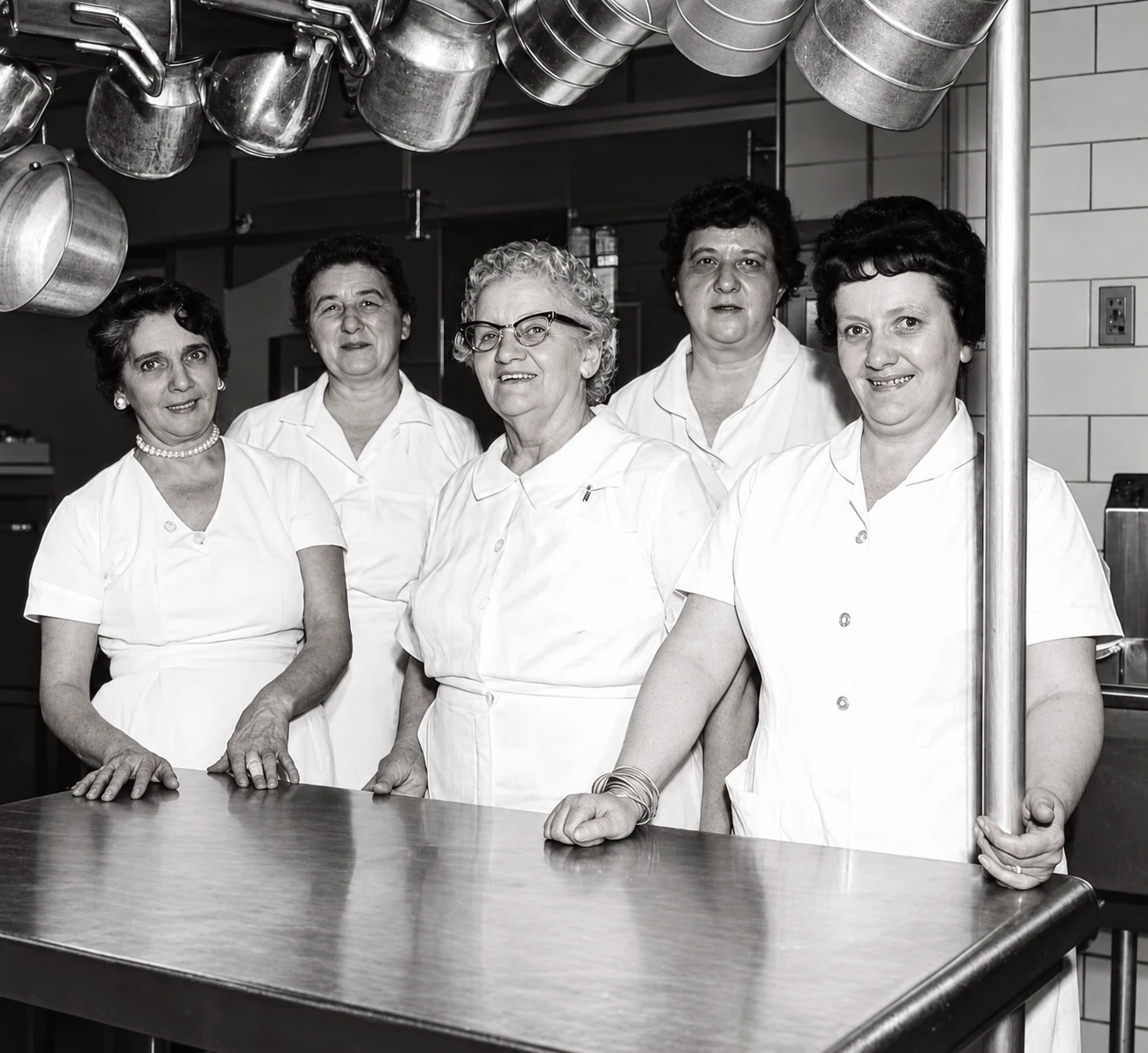 Le personnel de cuisine