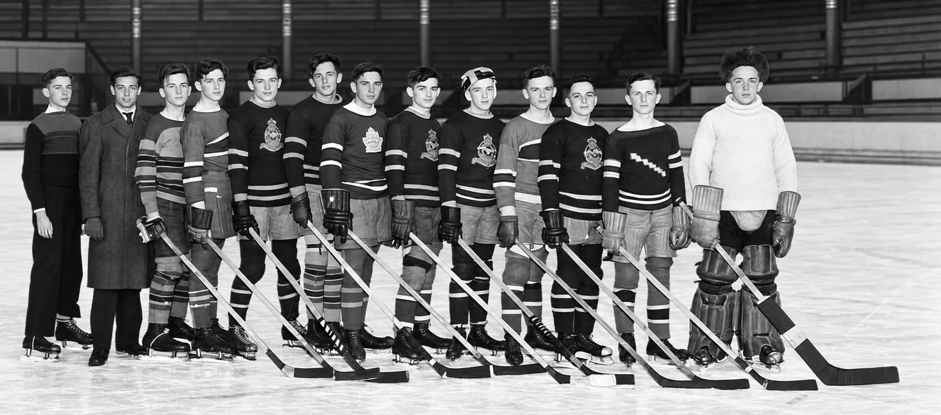 Club di hockey nel 1945