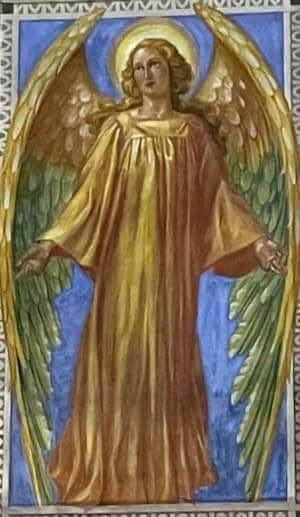 Ange aux mains ouvertes